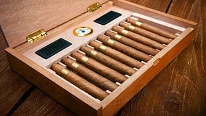 How to season a new humidor, humidor with cigars